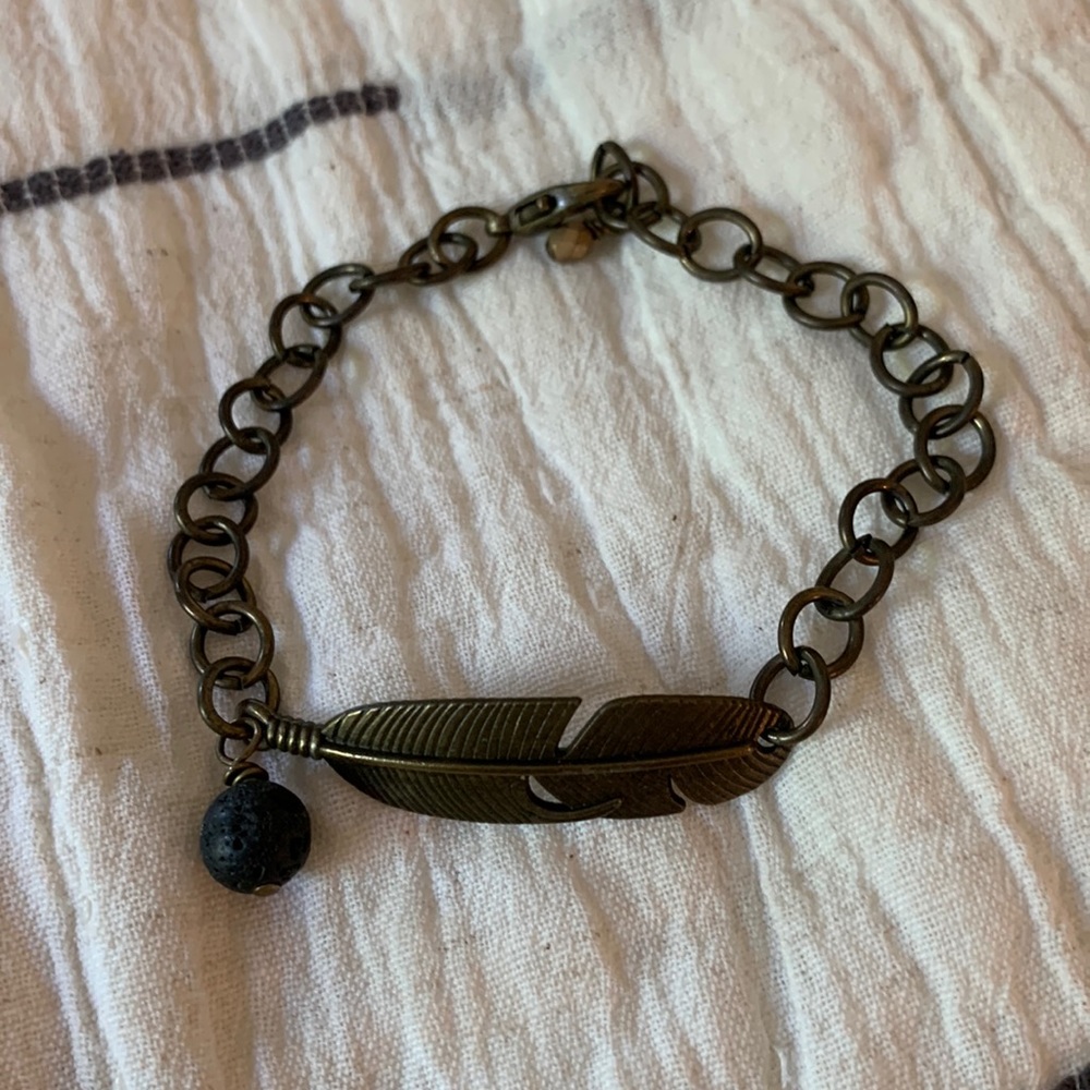 Feather Diffuser Bracelet